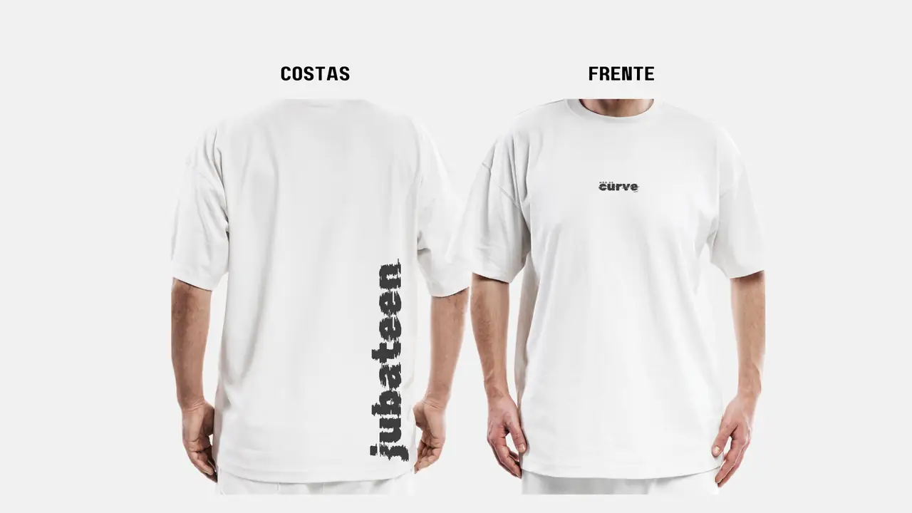 Arte da camiseta oficial do JUBATEEN 2026